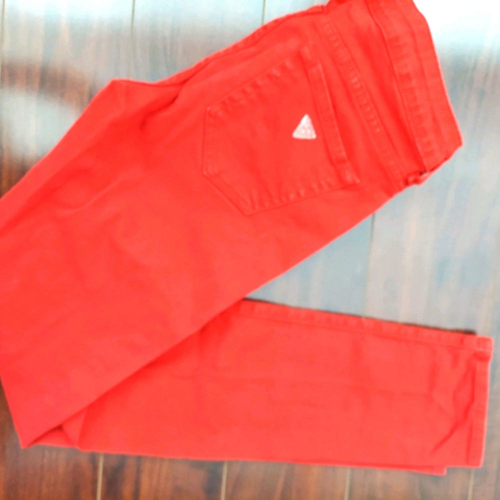 Red Skinny Guess Jean